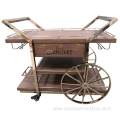 Custom Metal Wine Promotion Trolly